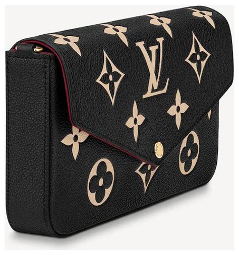 louis vuitton felicie pochette schwarz|louis vuitton felicie pochette monogram.